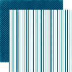 ECP Cardstock - Hello Winter Chilled Stripes