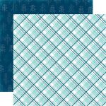 ECP Cardstock - Hello Winter Arctic Plaid