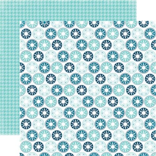 ECP Cardstock - Hello Winter Icy Snowflakes