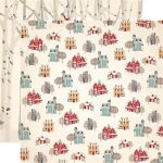 CTB Cardstock - Snow Fun Winter Cottages