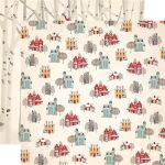 CTB Cardstock - Snow Fun Winter Cottages