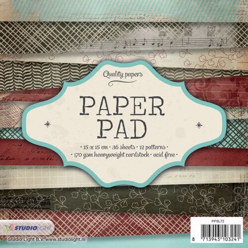 STL Paper Pad 6x6 - Men Cave