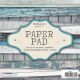 STL Paper Pad 6x6" - Blue Wood