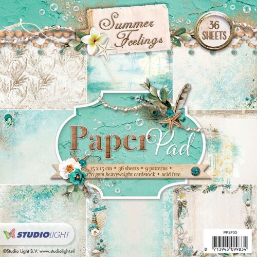 STL Paper Pad 6x6 - Summer Feelings