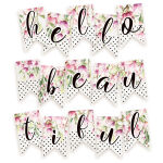 P13 Embellishment - Paper Garland Hello Beautiful