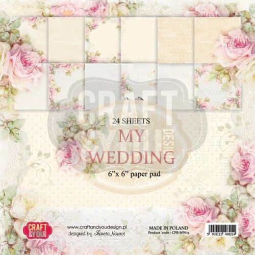 CYD Paper Pack 6x6 - My Wedding