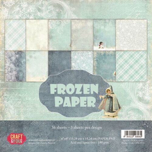 CYD Paper Pack 6x6 - Frozen