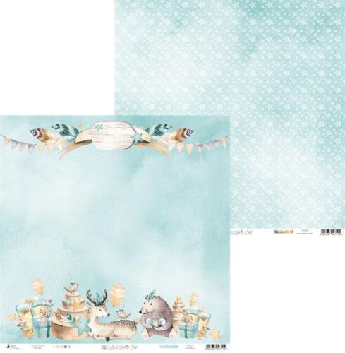 PL13 Cardstock 12x12 - Cute & Co 222