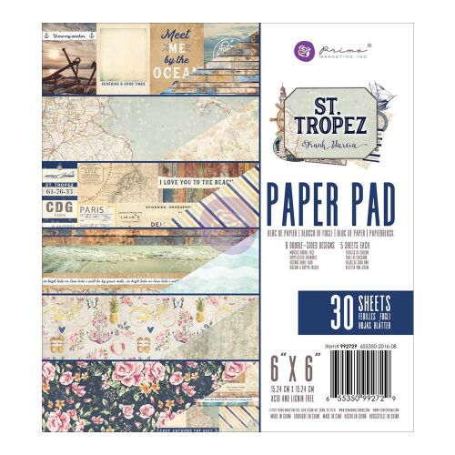 PRM Paper Pad 6x6 - St. Tropez