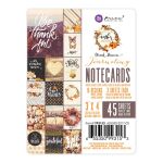 PRM Journaling Notecards 3x4" - Amber Moon