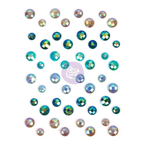 PRM Embellishment - Say it in Crystals Zella Teal