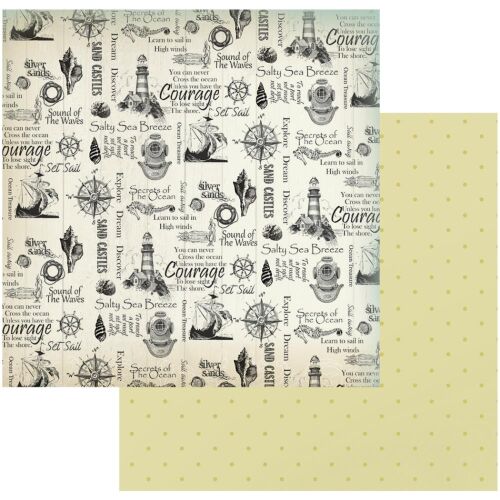 COC Cardstock - Sea Breeze Silver Sands