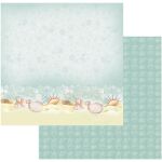 COC Cardstock - Sea Breeze Sea Shells on a Seashore