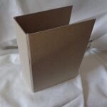 SRH Buchhülle/Einband aus Graupappe 175x130x50 mm...