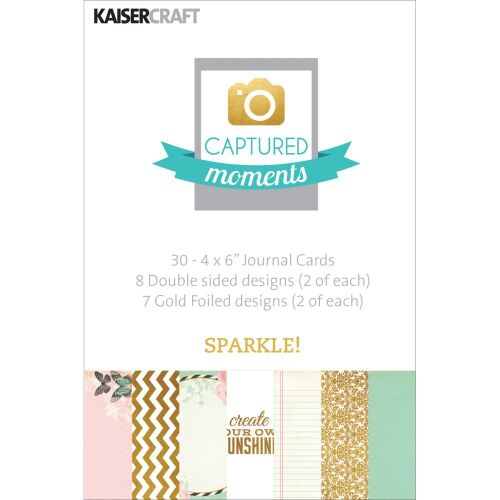 KSC Journal Cards 4x6" - Captured Moments Sparkle