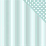 KSC Cardstock - Back to Basic Seabreeze Stripe