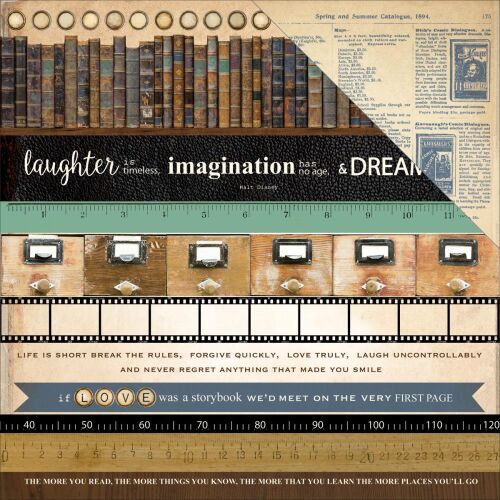 KSC Cardstock - Story Book Read
