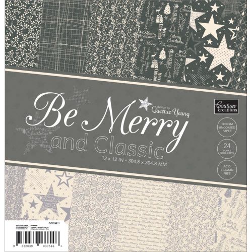 COC Paper Pad 12"x12" - Be Merry