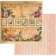 COC Cardstock - Vintage Rose Garden Carte Postale