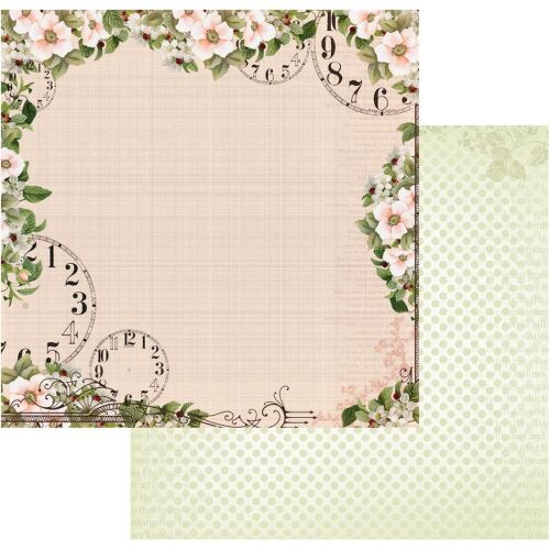 COC Cardstock - Vintage Rose Garden Time