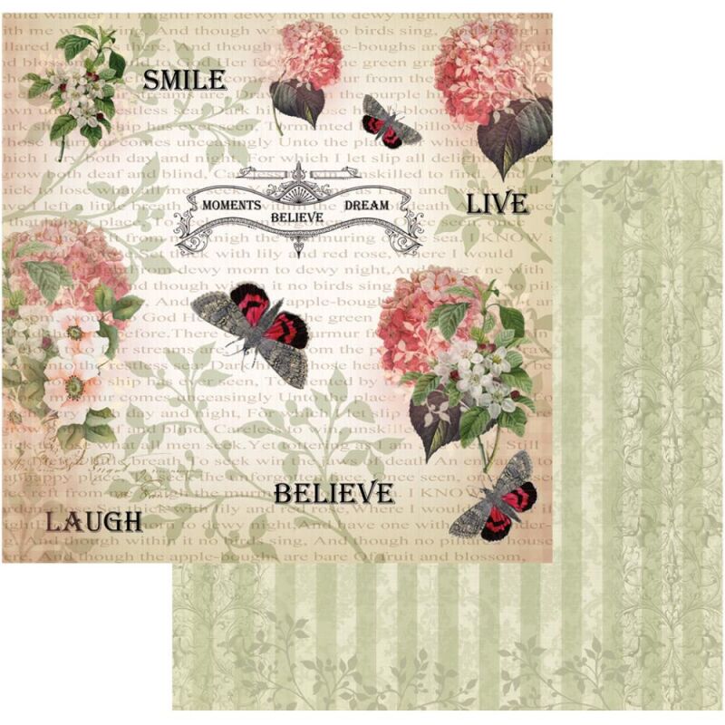 Coc Cardstock Vintage Rose Garden Smile 1 10