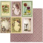 COC Cardstock - Hearts Ease Pansy Journaling