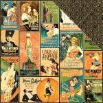 G45 Cardstock - Vintage Hollywood Tinseltown