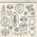 MFR Cardstock - The Sweet Life Mixed Media Doodles