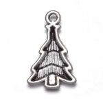 SRH Charm 5 Stück - Weihnachtsbaum/Tannenbaum Silber