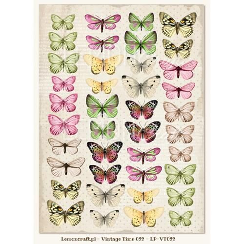 SCB Cardstock A4 - Vintage Time