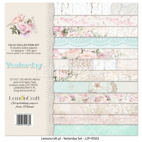 SCB Paper Pack 12x12 - Yesterday