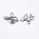 SRH Charm 5 Stück - Herz mit Cupid/Heart Antique Silver