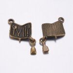 SRH Charm 5 Stück - Werkzeugtasche/Bag Antique Bronze