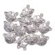 SRH Charm 5 Stück - Erdkugel/Welt Antique Silver