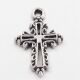 SRH Charm 5 Stück - Kreuz Antique Silver