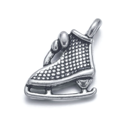 SRH Charm 5 Stück - Schlittschuhe Antique Silver