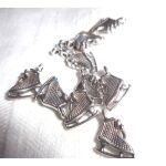 SRH Charm 5 Stück - Schlittschuhe Antique Silver