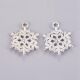 SRH Charm 5 Stück - Schneeflocke/Snowflake Silver