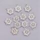 SRH Charm 5 Stück - Schneeflocke/Snowflake Silver
