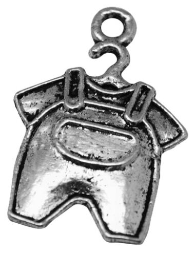 SRH Charm 5 Stück - Babystrampler/Strampelanzug Antique Silver