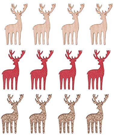 RYH Embellishment - Holzstreuteile Hirsch