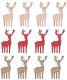 RYH Embellishment - Holzstreuteile Hirsch