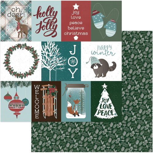 PTP Cardstock - Winter Meadow Winter Wishes