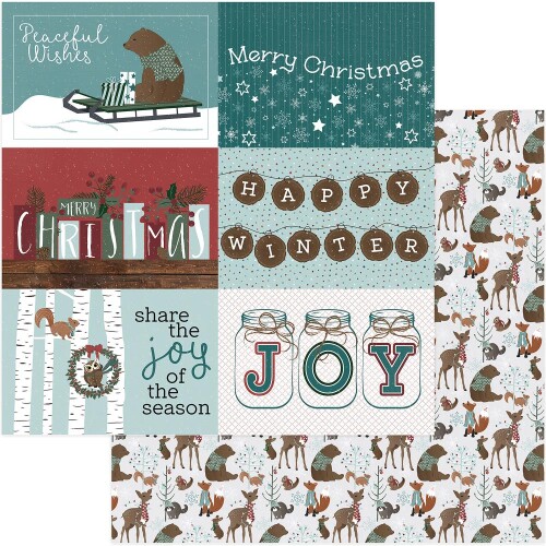 PTP Cardstock - Winter Meadow Winter Trimmings