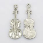 SRH Charm 3 Stück - Geige/Violine silber
