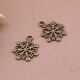 SRH Charm 5 Stück - Schneeflocke/Snowflake Antique Bronze