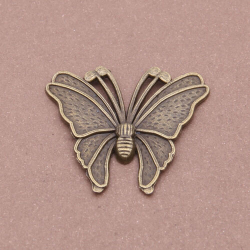 SRH Charm 3 Stück - Schmetterling/Butterfly Antique Bronze