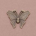SRH Charm 3 Stück - Schmetterling/Butterfly Antique...