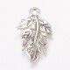 SRH Charm 5 Stück - Blatt/Leaf Antique Silber