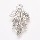 SRH Charm 5 Stück - Blatt/Leaf Antique Silber